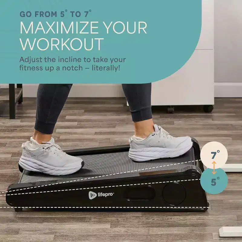 Lifepro Walking Pad - Portable Mini Treadmill, 3 MPH, 220 Lbs Capacity