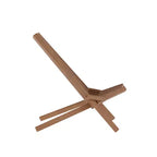 Flash Furniture Delia Commercial Grade Indoor/Outdoor Folding Acacia Wood Chair, Low Profile Lounge for Patio, Porch, Garden