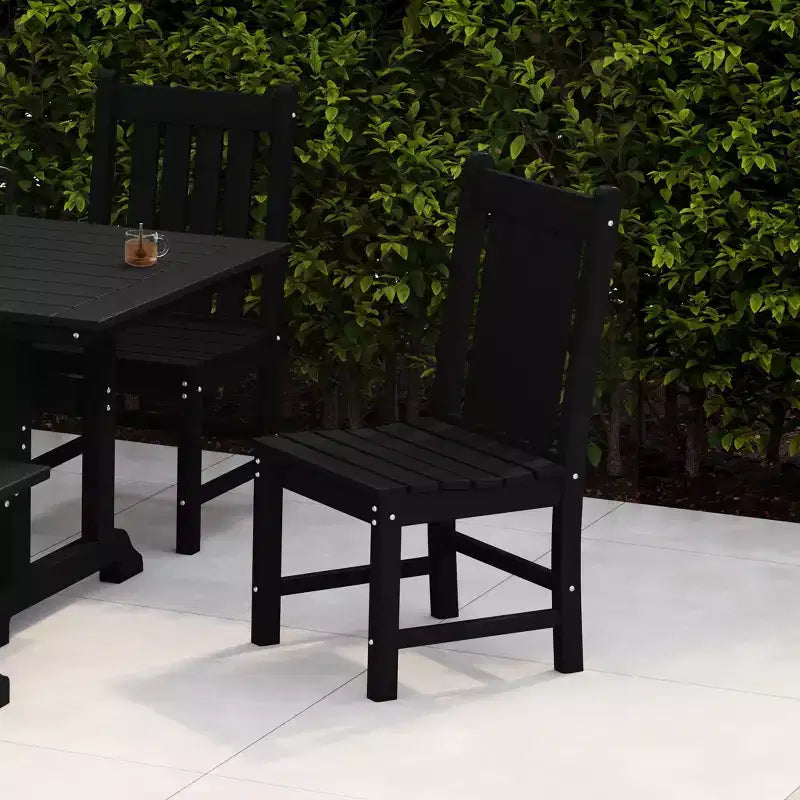 WestinTrends Outdoor Patio Dining Chair