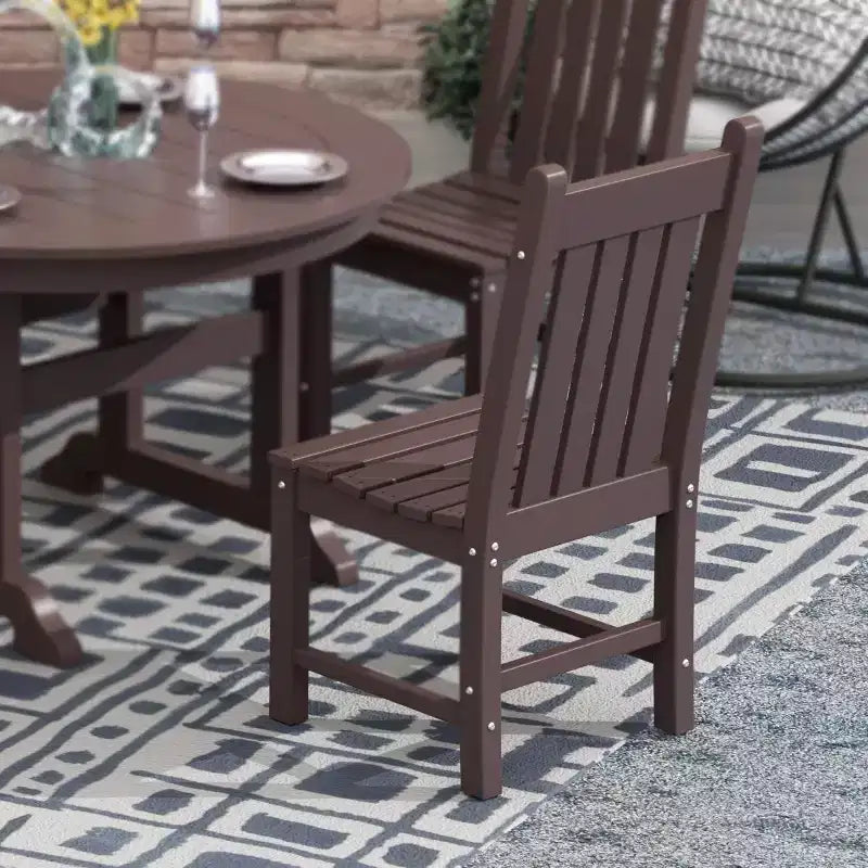 WestinTrends Outdoor Patio Dining Chair