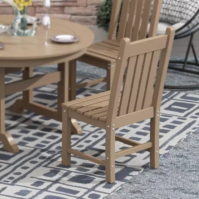 WestinTrends Outdoor Patio Dining Chair