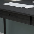 Kerrogee 39.4 Wood Computer Desk with 2 Drawers - 4 Colors
