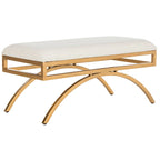 SAFAVIEH Belinda Banc Arc Moderne Glam - 38 x 18 x 18.3 - 38Lx18Px18H