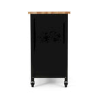 Desserte de cuisine contemporaine Westcliffe à roulettes par Christopher Knight Home - 41,75 l x 18,90 P x 35,25 H