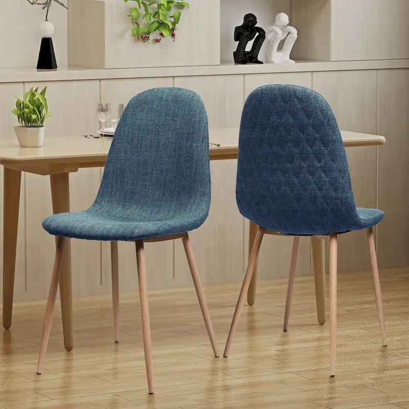 Chaises de salle à manger Caden de style Mid-century (lot de 2) par Christopher Knight Home