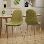 Chaises de salle à manger Caden de style Mid-century (lot de 2) par Christopher Knight Home