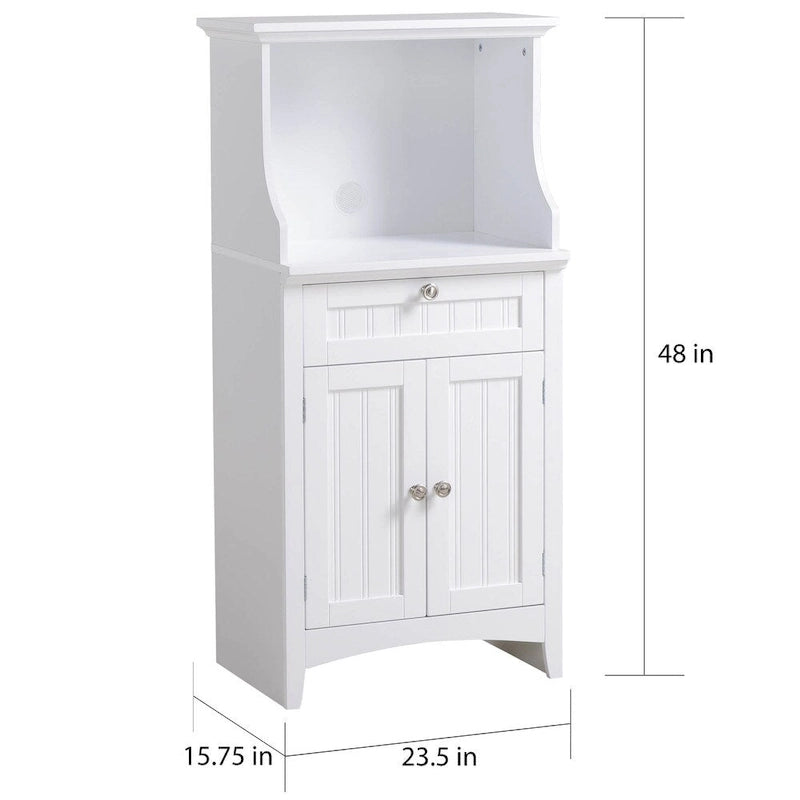 Home and Office Microwave/Coffee Maker Utility Cabinet