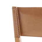 Faux Leather/ Linen Dining Side Chair, (Set of 2)