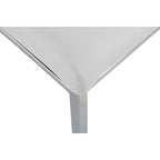 Somette Contemporary Upholstered Cantilever Side Chair, Set of 4