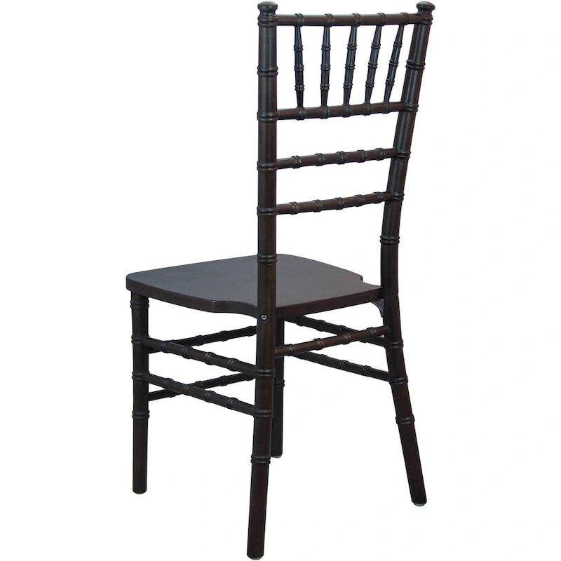 Wood Chiavari Chair - 18D x 15.75W x 36H