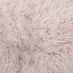 Mosier Modern Glam Faux Fur Bean Bag by Christopher Knight Home