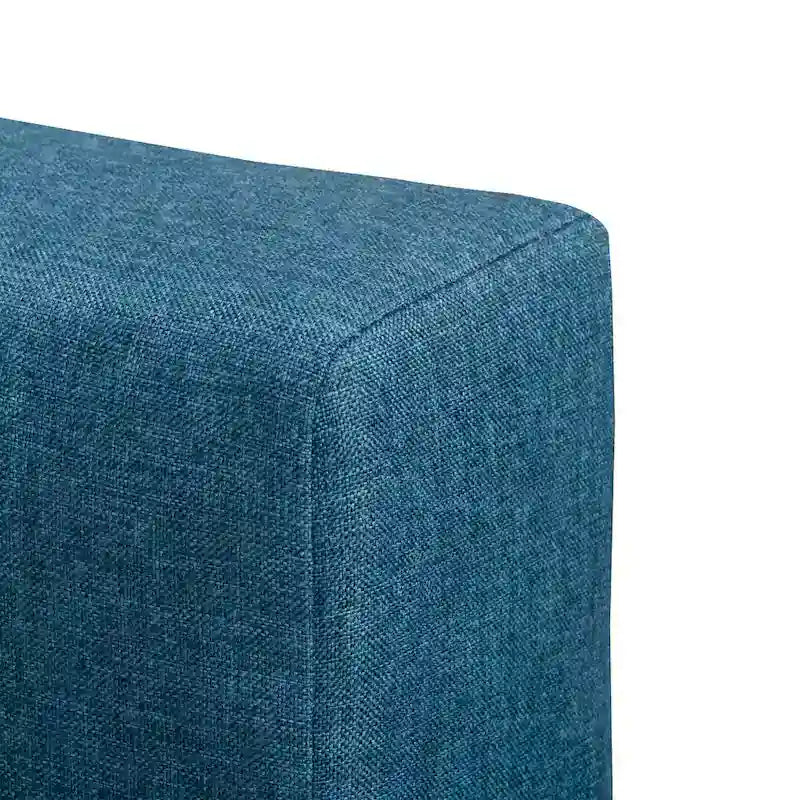 Nova Ridge Upholstered Button-Tufted Bed Frame, Full