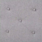 Nova Ridge Upholstered Button-Tufted Bed Frame, Full