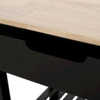 Dade Kitchen Cart with Wheels by Christopher Knight Home