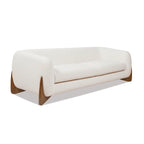 90.5 Sherpa Upholstered Sofa