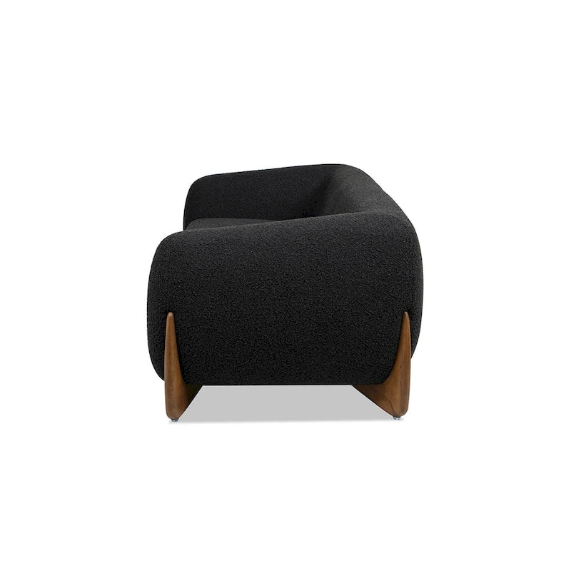 90.5 Sherpa Upholstered Sofa