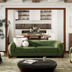 90.5 Sherpa Upholstered Sofa