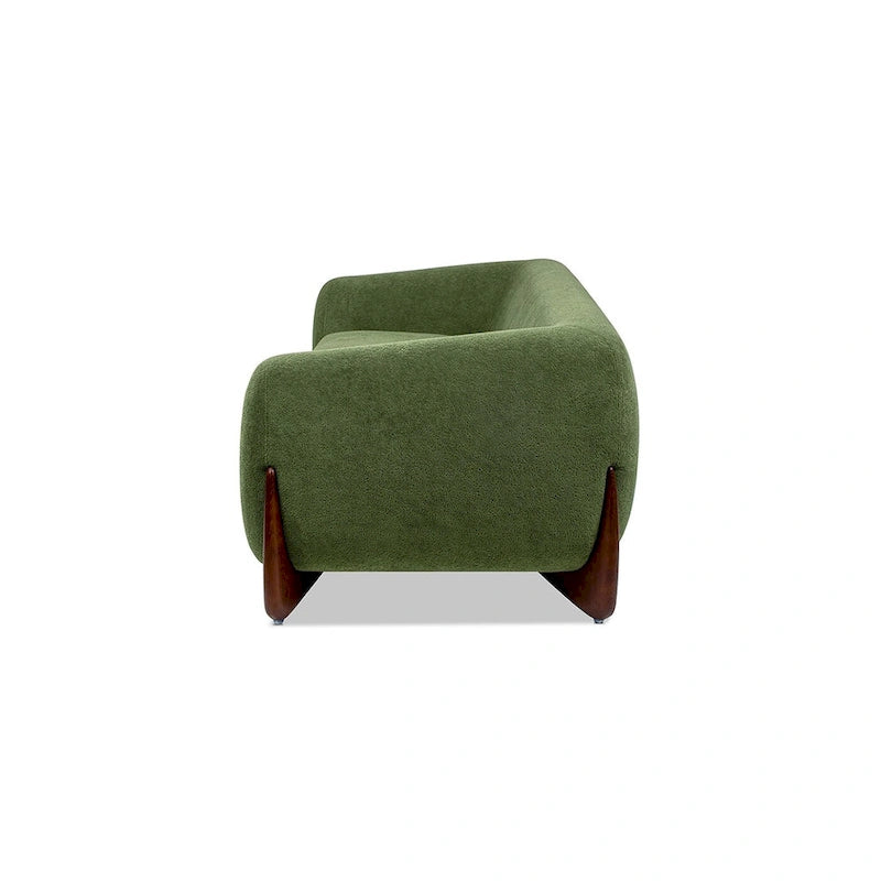 90.5 Sherpa Upholstered Sofa