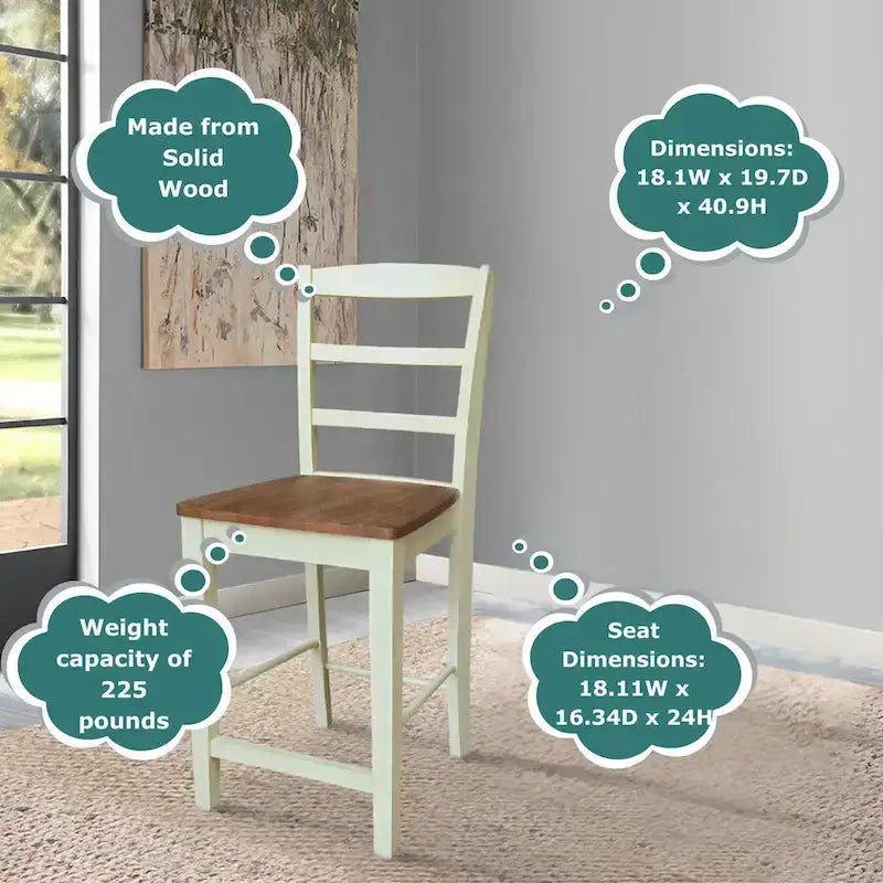 Solid Wood Stool