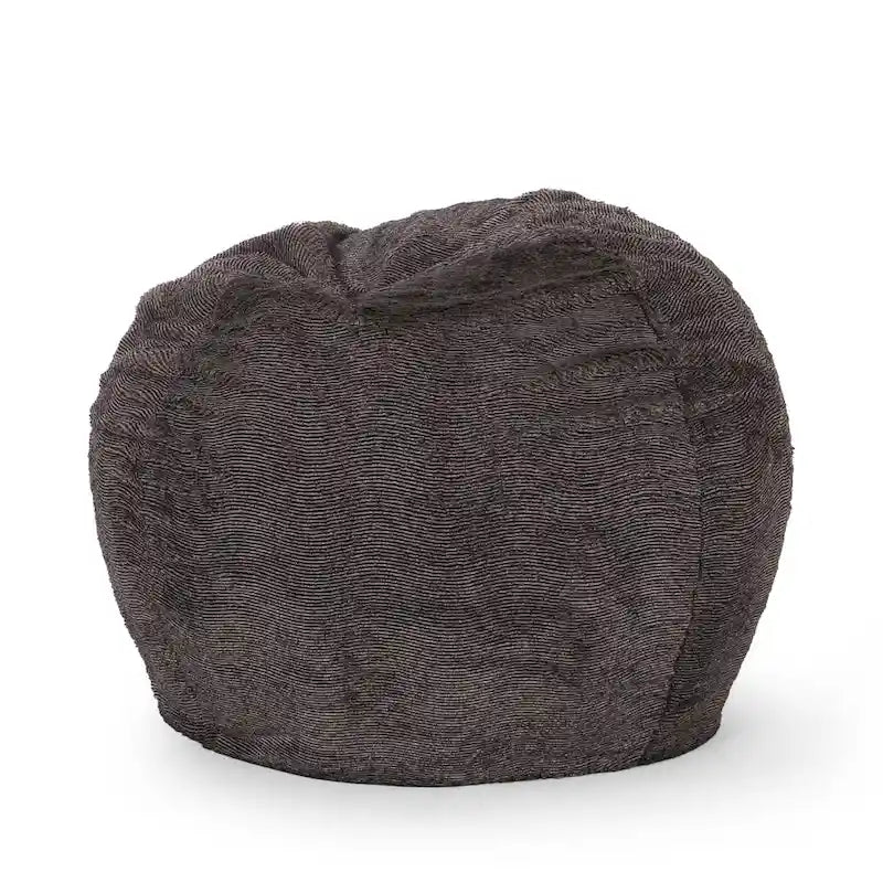Pouf d'hiver en fausse fourrure Greyrock Modern Glam par Christopher Knight Home