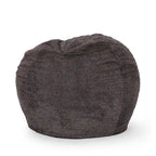 Pouf d'hiver en fausse fourrure Greyrock Modern Glam par Christopher Knight Home