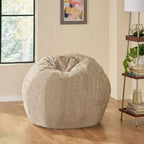 Pouf d'hiver en fausse fourrure Greyrock Modern Glam par Christopher Knight Home