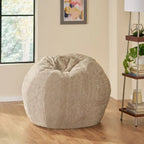 Pouf d'hiver en fausse fourrure Greyrock Modern Glam par Christopher Knight Home