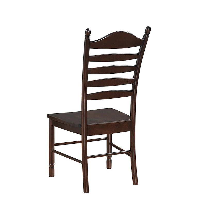 Solid Hardwood Ladder Back Dining Chair