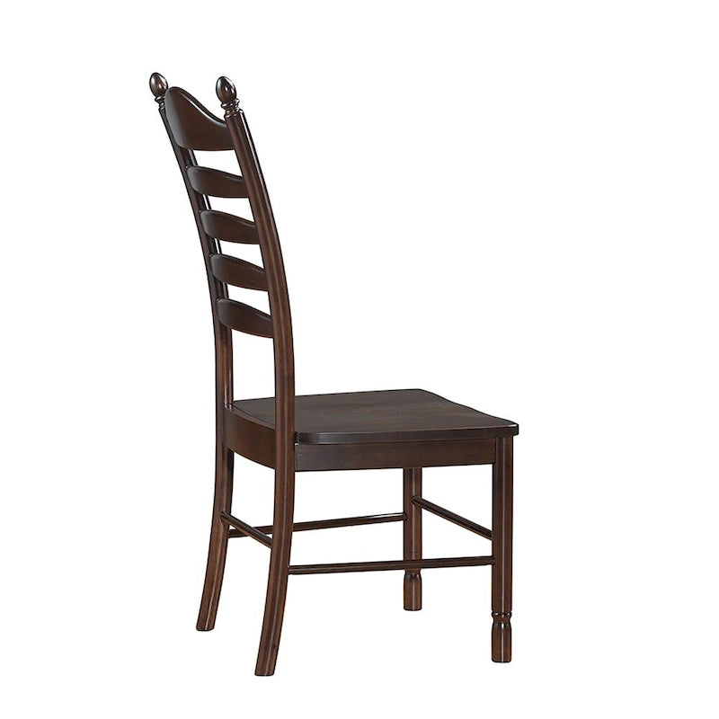 Solid Hardwood Ladder Back Dining Chair