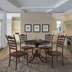 Solid Hardwood Ladder Back Dining Chair