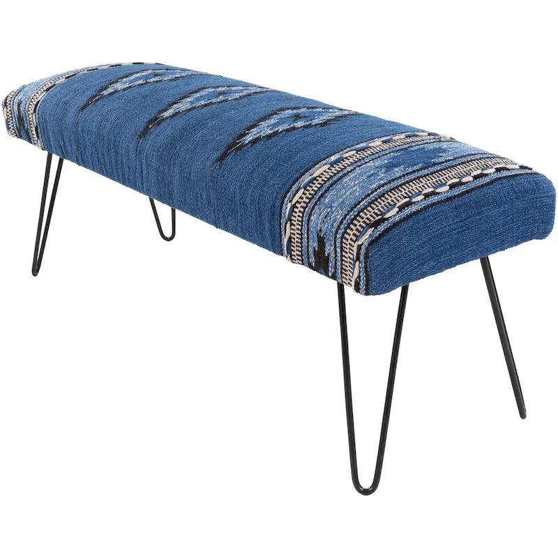 Banc rembourré de style moderne du sud-ouest Avril
