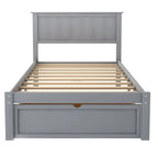 Modern Platform Bed with Under-bed Drawer