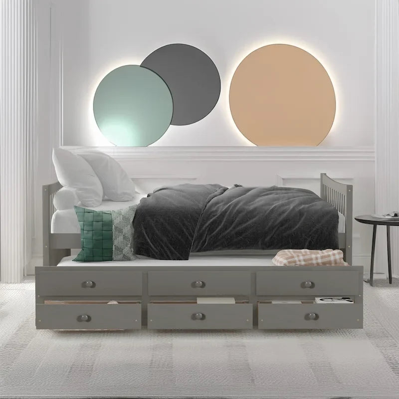 Full size Daybed with Twin size Trundle