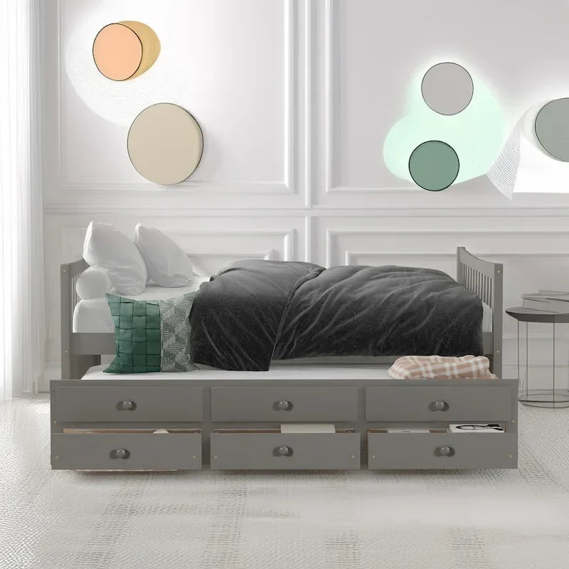 Full size Daybed with Twin size Trundle