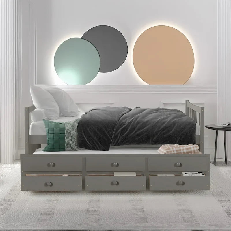 Full size Daybed with Twin size Trundle