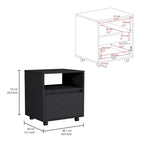 Milford 2 Piece Bedroom Set,Nightstand + Dresserfor Bathroom,Living Room,Bedroom