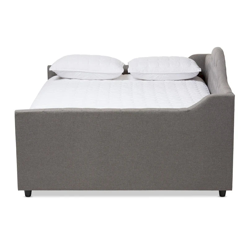 Contemporary Fabric Upholstered Daybed by