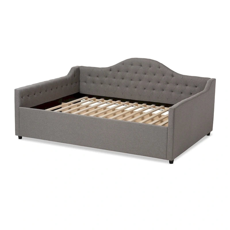 Contemporary Fabric Upholstered Daybed by