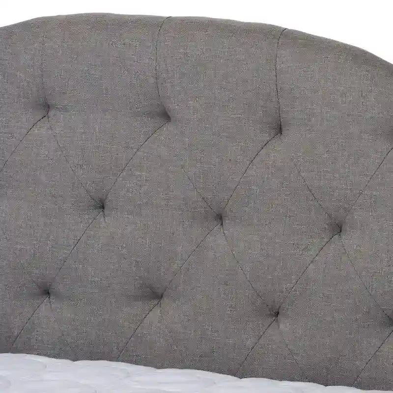 Contemporary Fabric Upholstered Daybed by