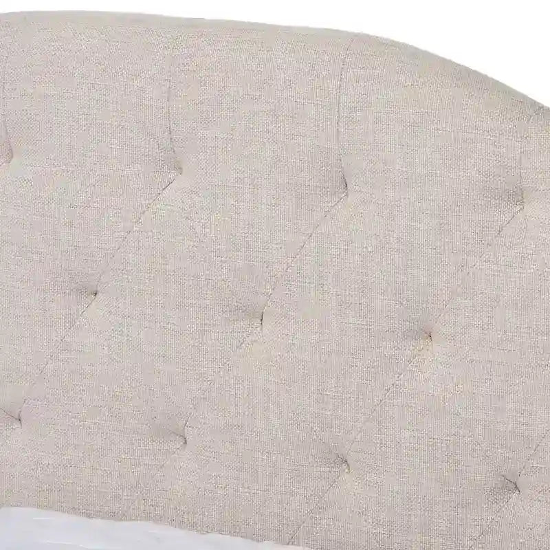 Contemporary Fabric Upholstered Daybed by