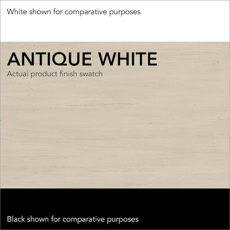 Salinas 60W L Shaped Desk Office Suite in Antique White