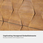 Table de chevet de rangement Ethe Mid-Century à 2 tiroirs avec pieds réglables en bois massif et station de charge, ensemble de 2, par HULALA HOME