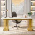 70.9 Modern Home Office Desk, Computer Executive Desk