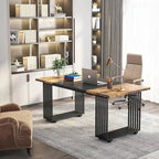 70.9 Modern Home Office Desk, Computer Executive Desk
