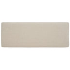 Open Shelf Bench with Cushion, 42"W x 15"D x 18"H