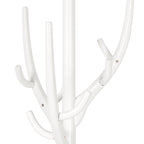 Porte-manteau sur pied en bois d'hévéa avec branches ajustables – 42 cm (diam.) x 182 cm (H)