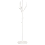 Porte-manteau sur pied en bois d'hévéa avec branches ajustables – 42 cm (diam.) x 182 cm (H)