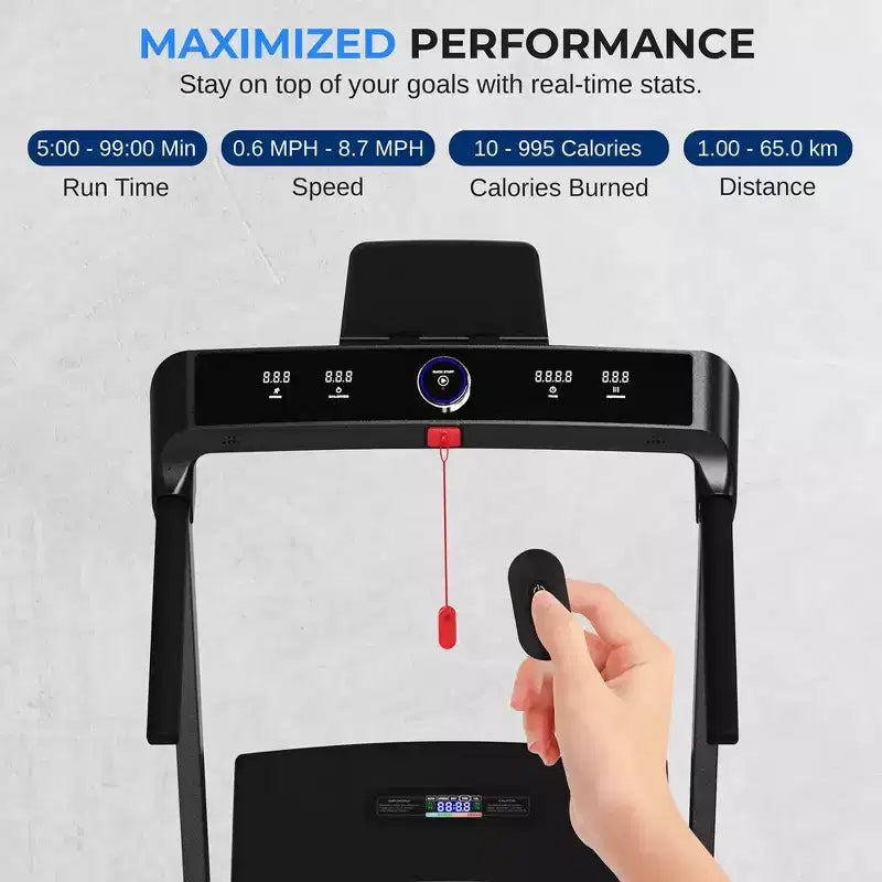 SereneLife Folding Motorized Treadmill - Home Gym