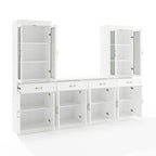 Stanton 3Pc Sideboard And Glass Door Pantry Set - 14.5x95x78