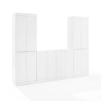 Stanton 3Pc Sideboard And Glass Door Pantry Set - 14.5x95x78